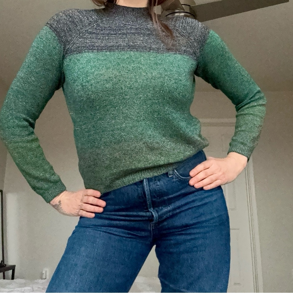American Apparel mock neck sweater